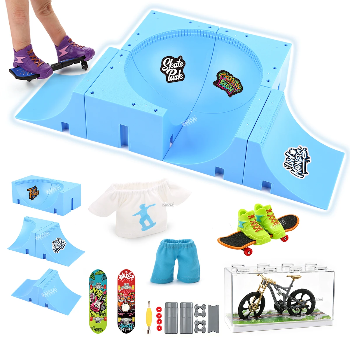 kit-de-montagem-diy-para-skatepark-de-dedo-com-rampa-mini-bicicleta-bmx-sapatos-fingerboards-roupas-para-dedos-e-brinquedo-de-esportes-radicais-para-pontas-dos-dedos