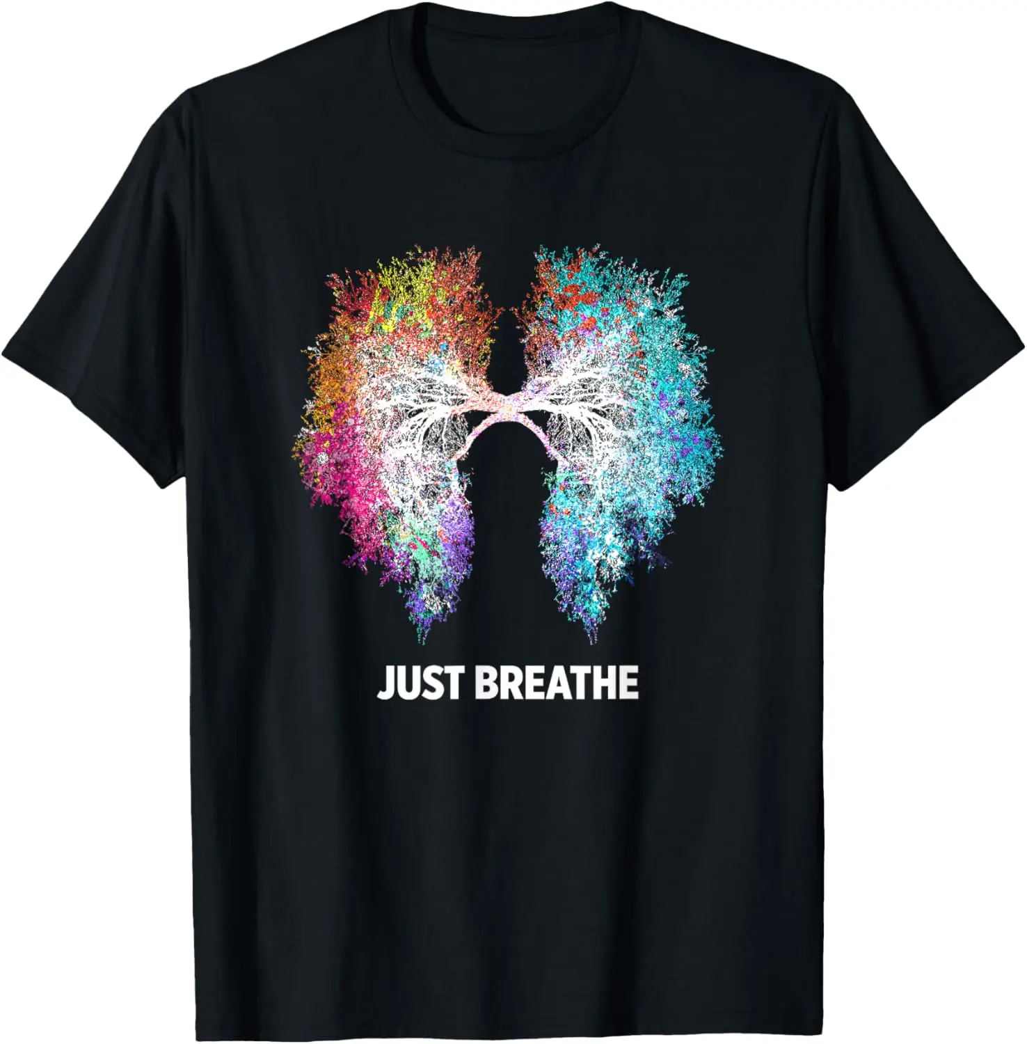 Yoga Inhale Exhale Nature Lung T-Shirt