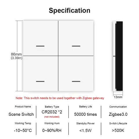 8 best sales दृश्य स्विच ज़िगबी - №5