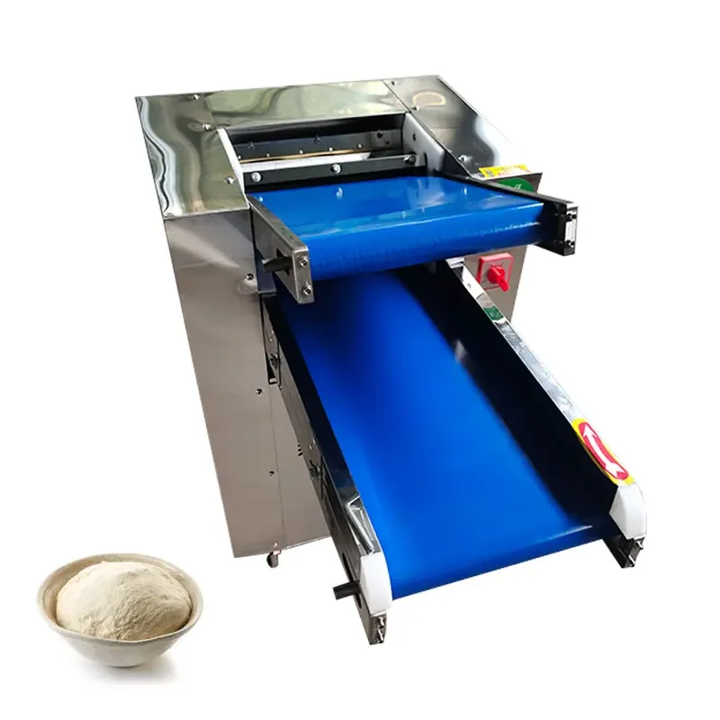 

Dumpling Tortilla Make Roti Table Top Dough Roll Kneader Electric Automatic Sheeter Dough Roller Machine For Croissants