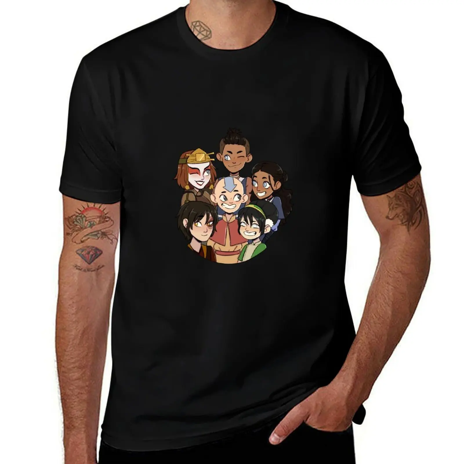 The Gaang (updated) T-Shirt Big Size Short Sleeve Casual Top T-Shirt