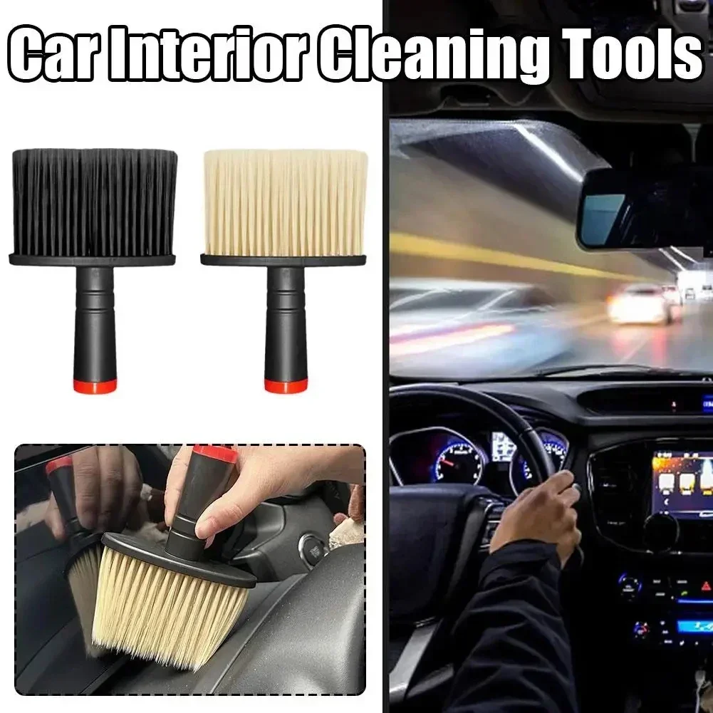 Car Interior Cleaning Tools Cleaning Brush Fine Bristle Brush Dust Removal and Cleaning of Gaps in The Car Air Outlet