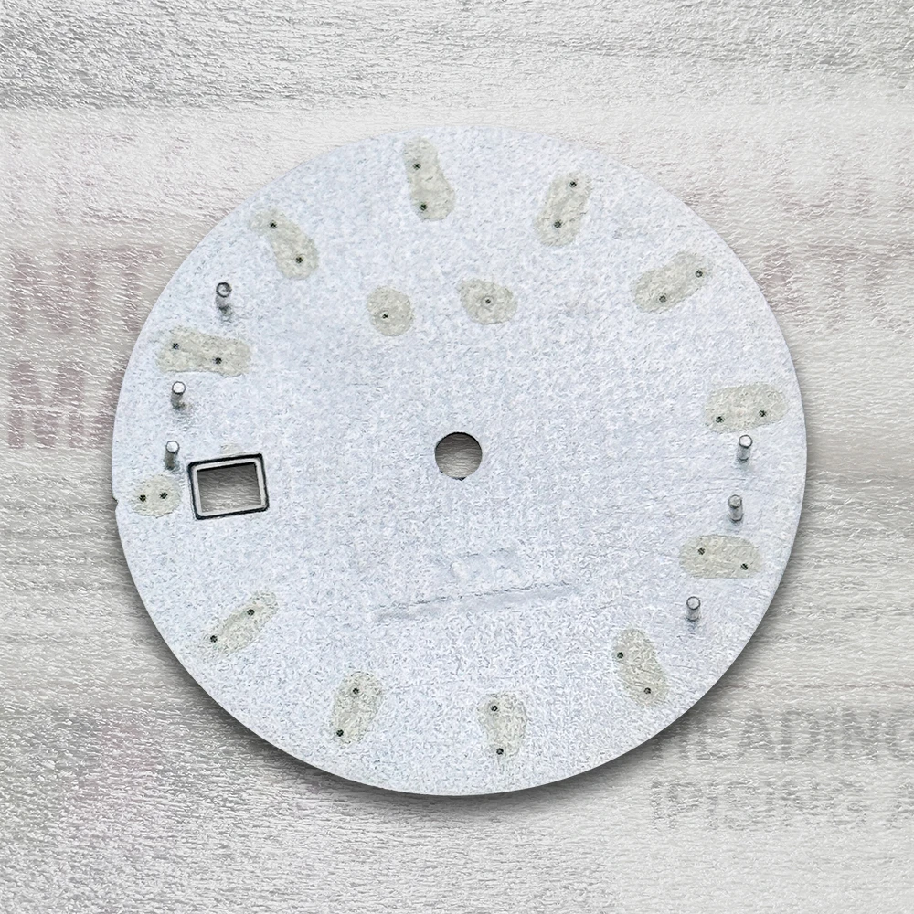 31.8mm S 로고 다이얼 NH35/NH36 일본 무브먼트에 적합 녹색 야광 고품질 오크 시계 개조 액세서리