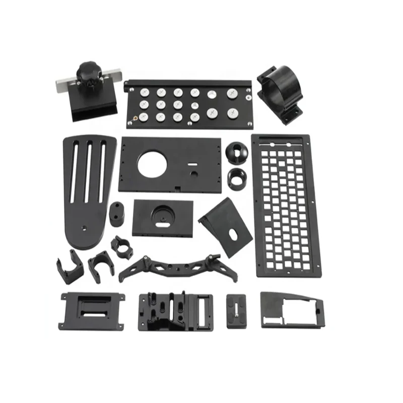 CNC Machining Aluminum Alloy / Engineering Plastics ABS POM Material Industrial Equipment Parts Group Customized Accessories