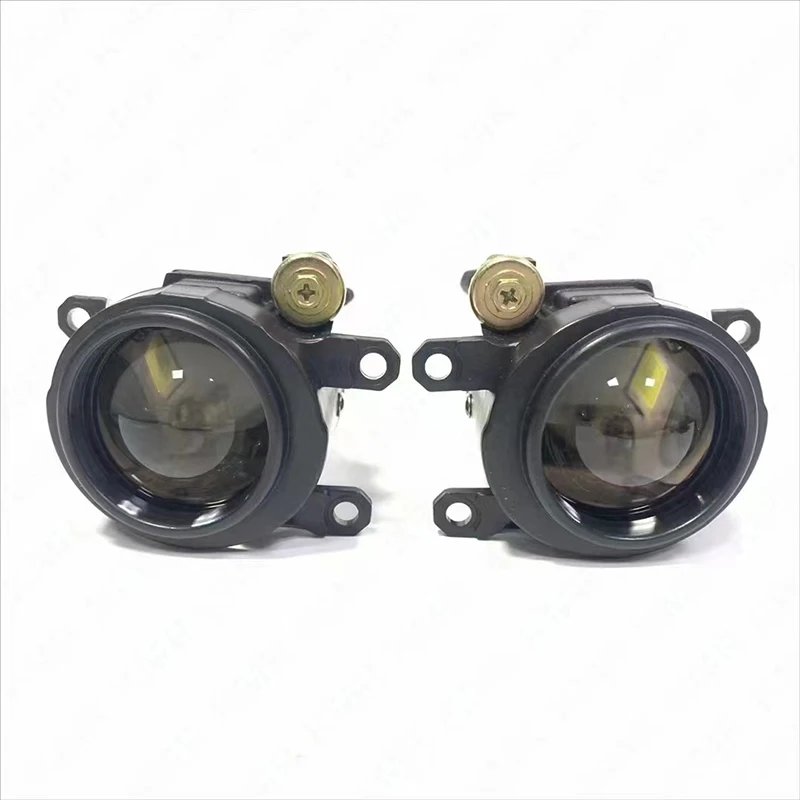 2.0 Inch Car LED Fog Lights 3500K 5500K White Yellow High Low Beam Bi Projector Lenses for Headlight