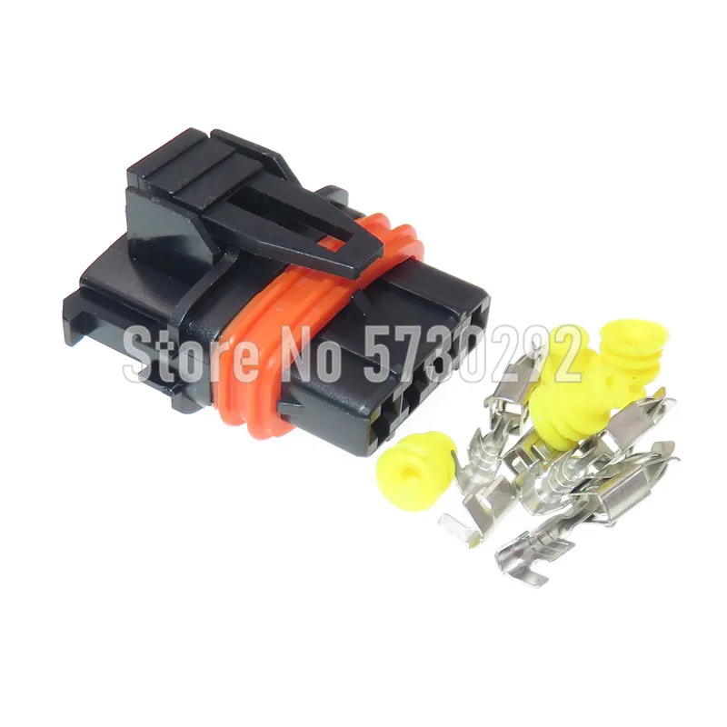 

4P 368162-1 AMP TYCO TE JPT Auto Sealed Automotive Socket MAP Sensor Connector For Car ECU