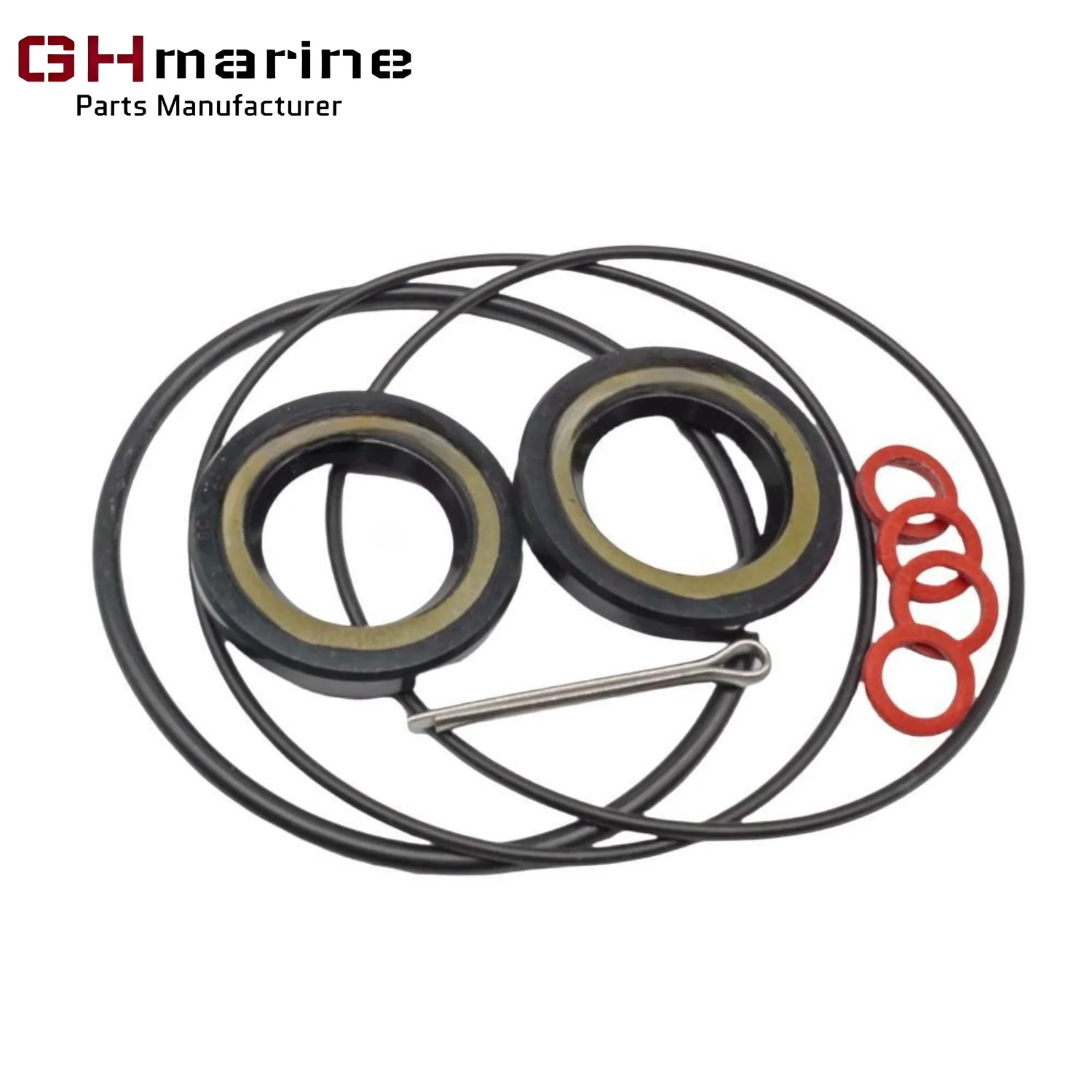 Outboard Lower Unit Prop Shaft Gearcase Oil Seal Kits for Yamaha 2/4 str 30 40 50 60HP 93210-74775 93101-22067 93101-22M00