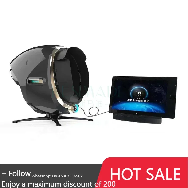 

Portable Smart Professional Skin Detection Analyzer with Magic Mirror 3D 5D Digital for iPad Skin Analyzer