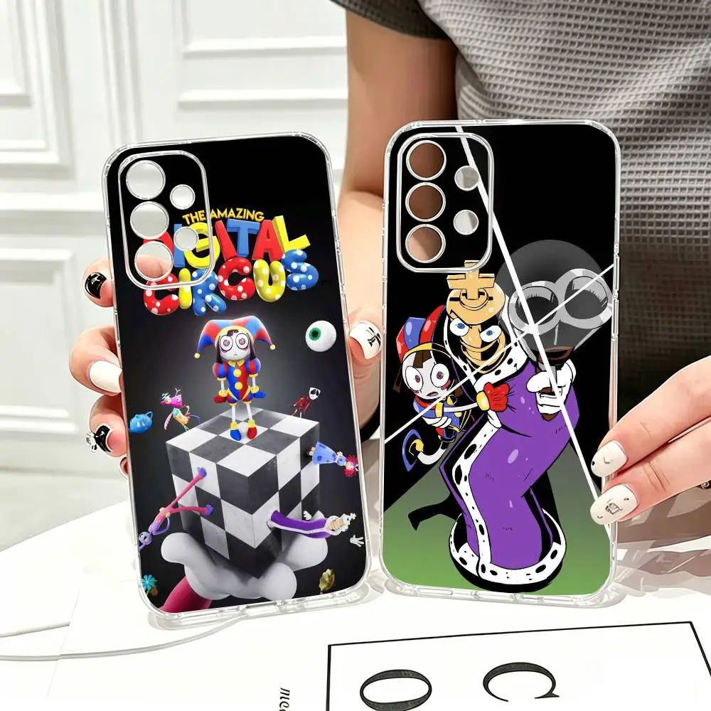 A-Amazing D-Digital C-Circus  Phone Case For Samsung S25,S24,S21,S22,S23,S30,Ultra,S20,Plus,Fe Transparent Cover