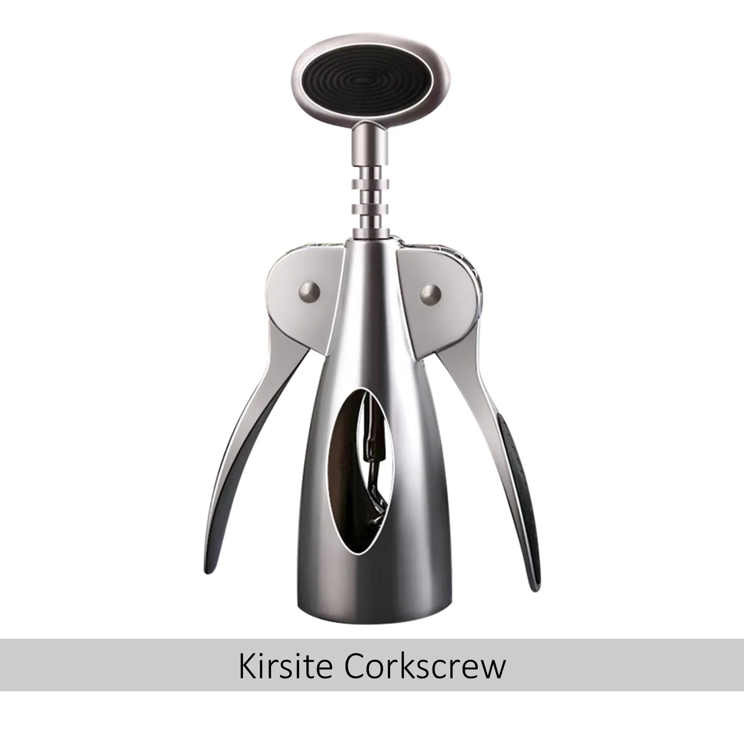 

LFGB Certificated Kirsite Corkscrew Zinc Alloy Wine Bottle Opener Metal Vin Rouge Opening Tool Banquet Accessory Wine Cellar Kit