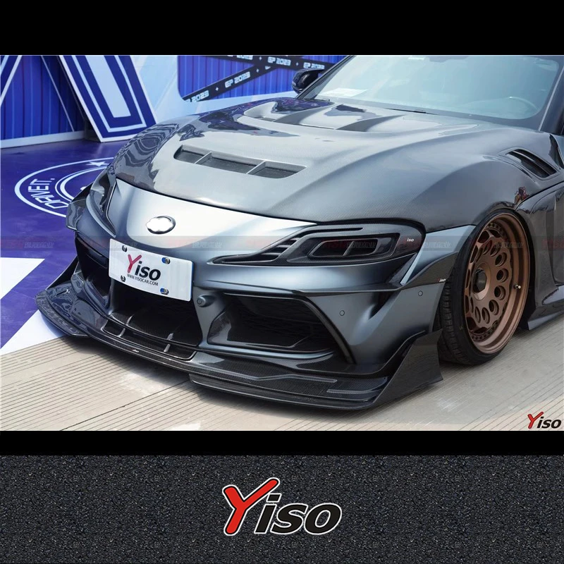 

Подходит для SUPRA A90 Yiso, модифицированное углеродное волокно, передняя губа, аэродинамический комплект, передний спойлер SUPRA A90 Yiso