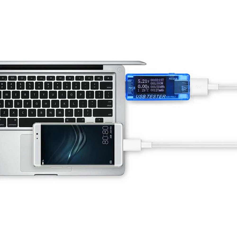 CapAcity Voltage Tester Fast Charge Monitor Mobile Phone Timing USB USB Intelligent Monitor Voltage Table Test