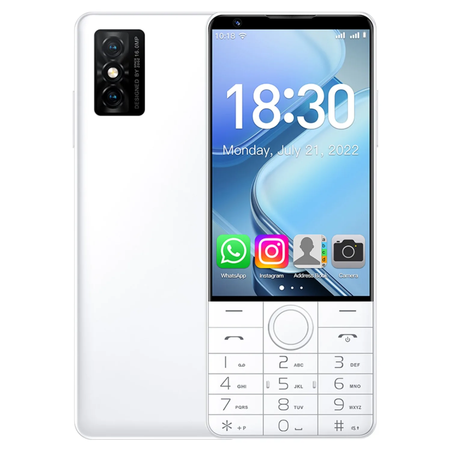 Smartphone UNIWA 4G DOOV R70 pro Ponsel Google Layar 4 inci IPS 6GB+128GB Android14 16MP 2600mAh Whatsapp