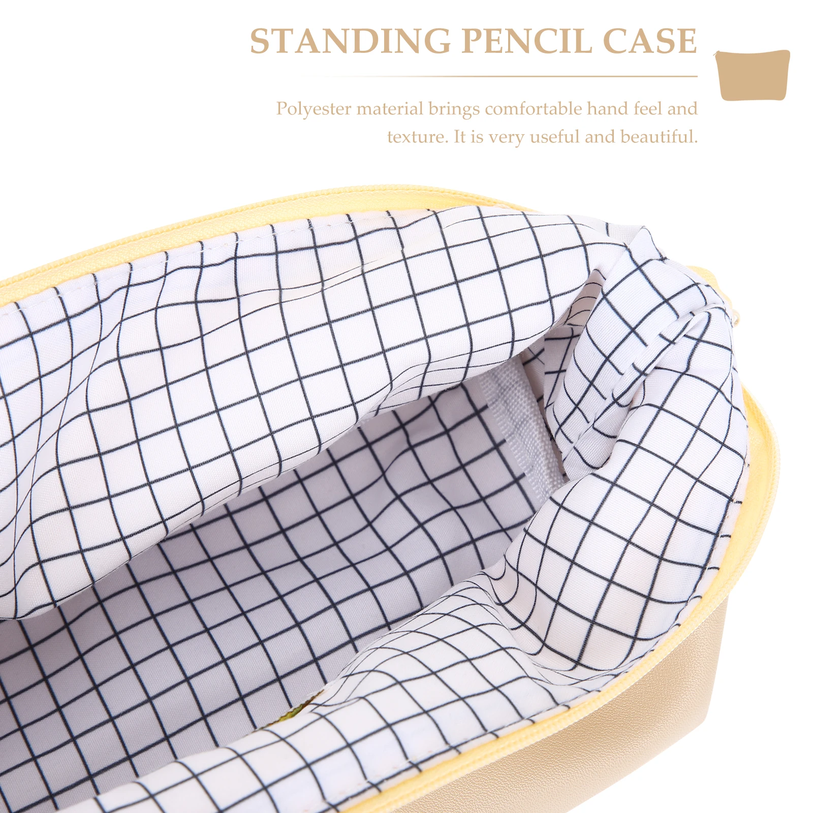 

Large Capacity Case Portable Pen Pouch Organizer Bag For Girls Stationery Storage Zipper School Supplies Korean Style