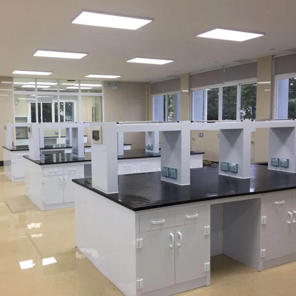 

Лабораторный лабораторный верстак/стол из полипропилена, хорошо сопротивлением химикатов и коррозии.