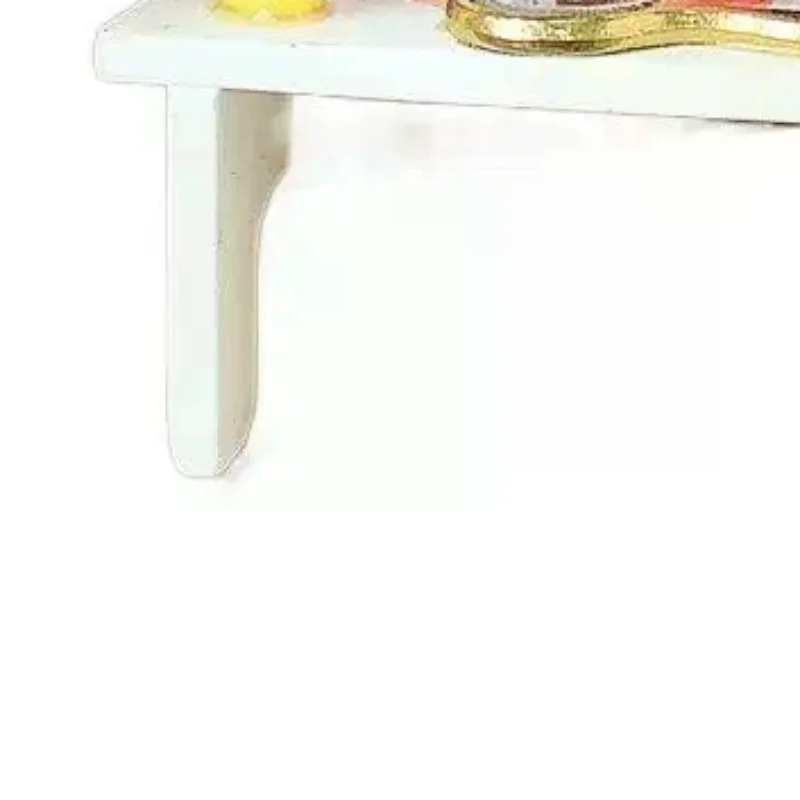 1Pcs 1/12 Dollhouse Simulation Mini Toiletries Rack Model Miniature Items Dolls House Accessory Perfume Shelf Ornaments Toys