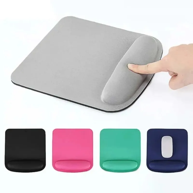 Tapete de mouse para jogos de computador, mouse pad ergonômico, almofada de pulso, acessórios de escritório, tapete de mesa para jogos