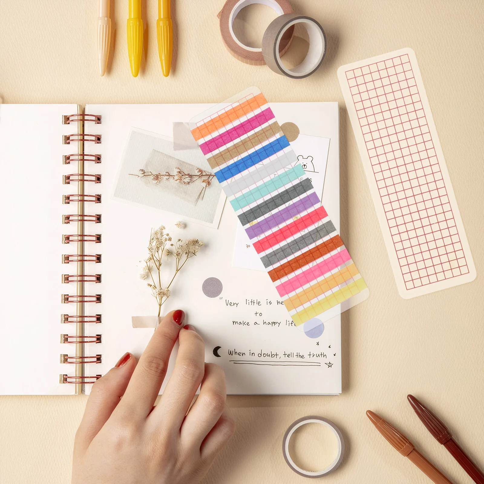 

50pcs Washi Sample Boards Portable Plastic Storage For Office School Home Washi Organizer Tape Dispensing Board Tape Storage