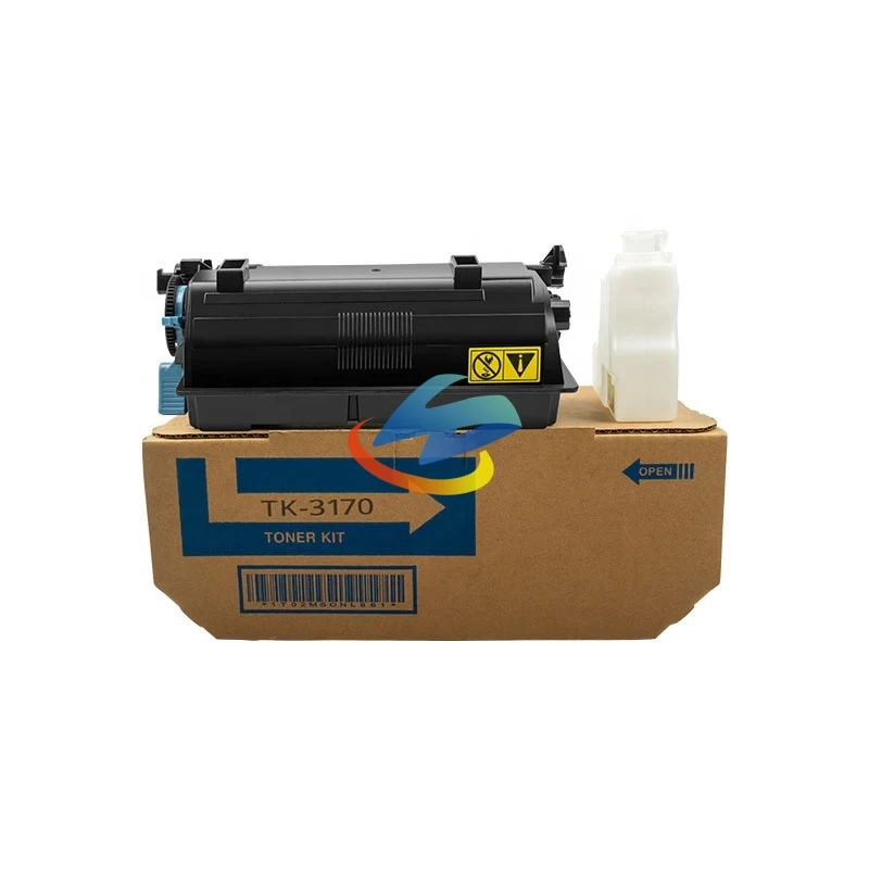 1PCS TK-3170 TK-3172 TK-3173 TK-3174 Toner Cartridge Compatible for Kyocera ECOSYS P3050dn High Quality Refill Toner BK/350g