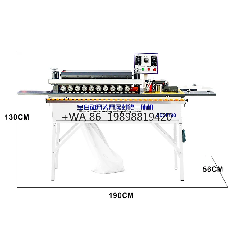 Straightening Dual-Purpose Wood Edge Banding Machine Used Hot Selling Small Automatic Bending and