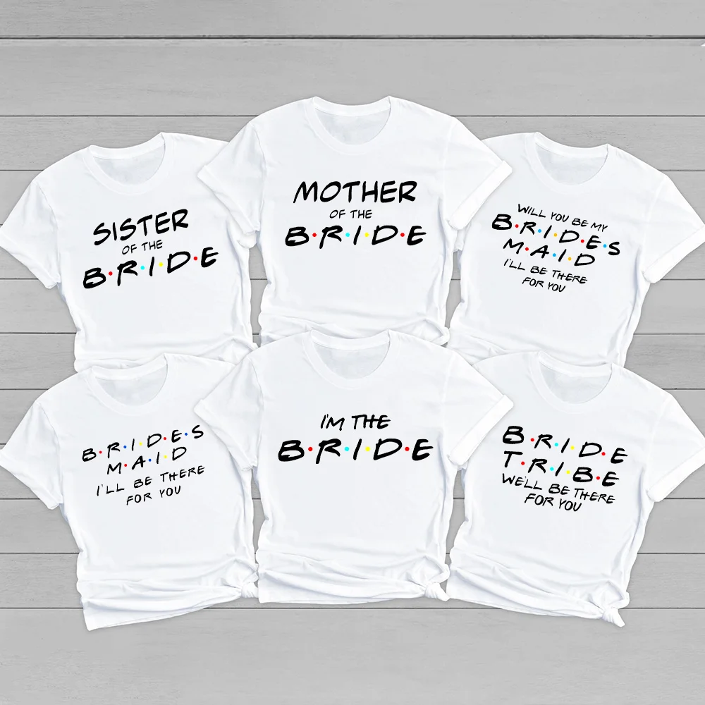 I'm The Bride Shirt Bachelorette Party Shirt Bride & Bridesmaid Matching Tees Bachelor Party Shirts Maid of Honour Tee Gift For