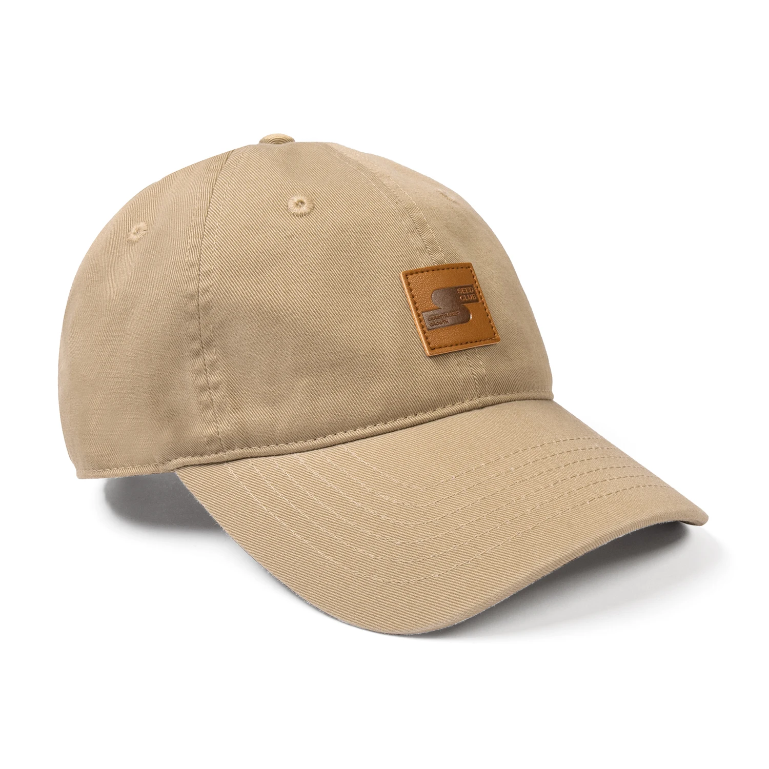 Seelub Black Label Deepened Cotton Baseball Cap 300gm² Wide Brim Adjustable Unisex Street Style Breathable Casual Hat