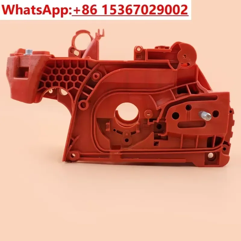 Alloy Crankcase Box Accessories Compatible with Husqvarna 445 450 Chainsaw Replacement Parts Engine Housing Cover Kit