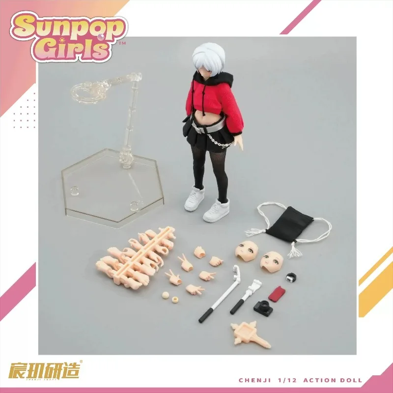 

CHENJI SPG-001 Presale 1/12 Scale 6'' Female Super Flexible Body Common Articulated Body Full Set for Action Figure Collcection