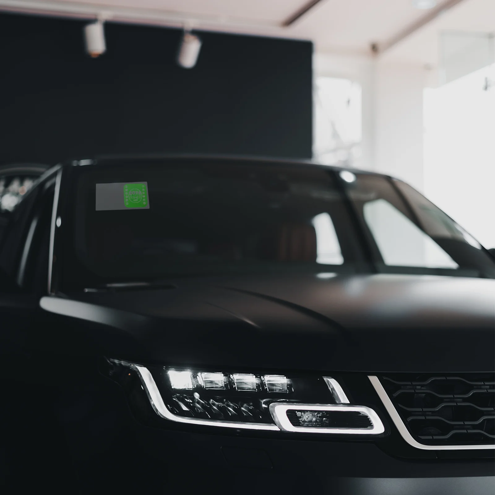 

10Pcs Car Parking Permit Holder Clear Plastic Windscreen Pass Pouch Universal Ticket Note Holder Adhesive Static Cling