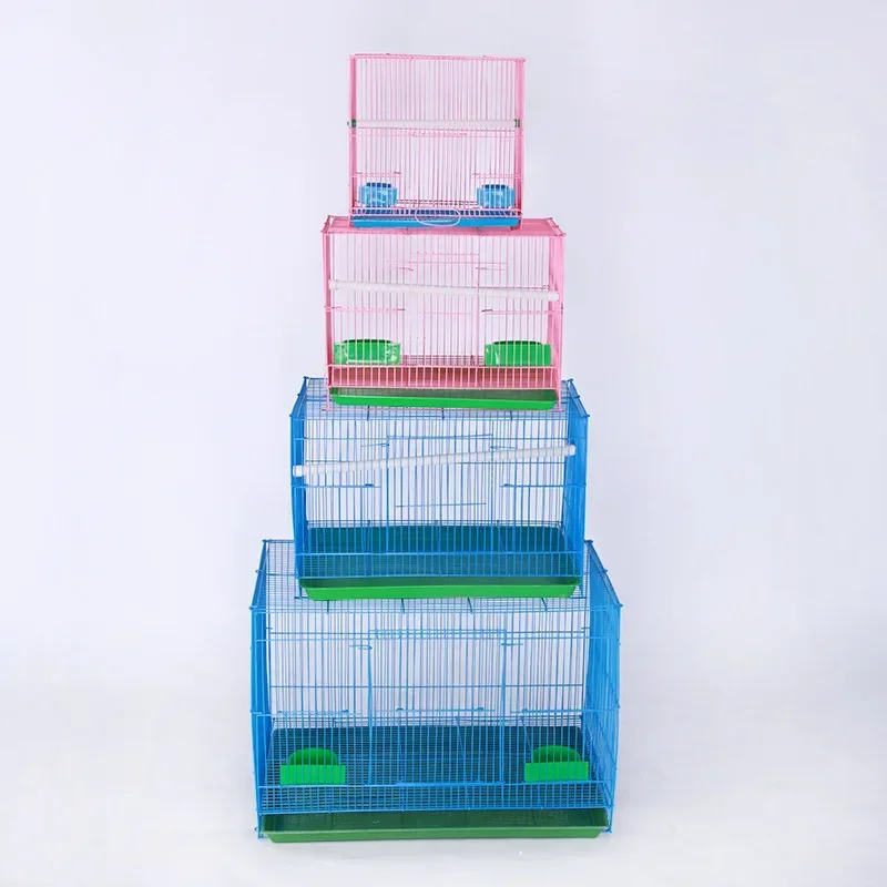 Hot Selling Durable Steel Wiring Pet Cage love Birds Cage Large for Sale Birds