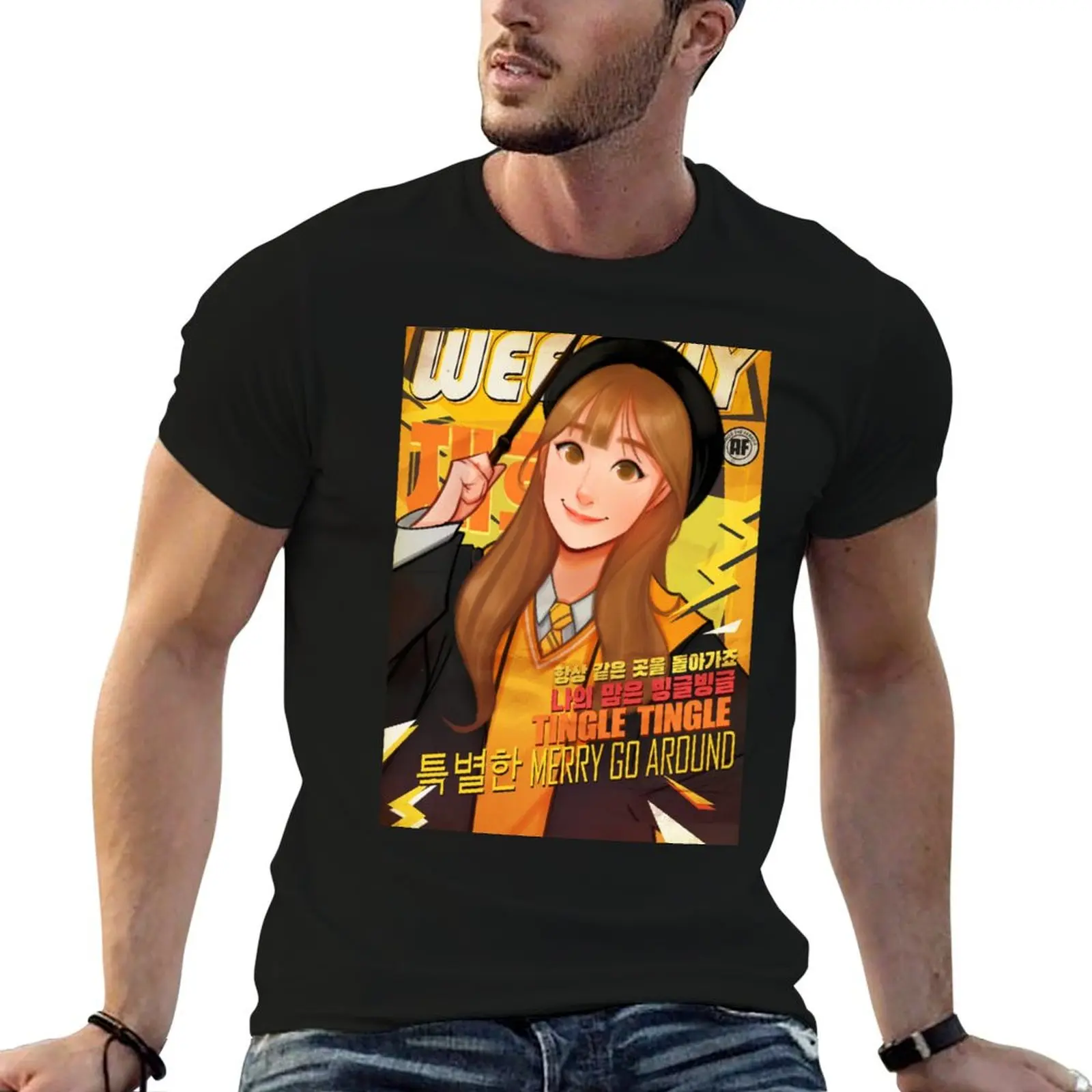 

Jaehee T-Shirt summer clothes luxury t-shirt mens cotton t shirts