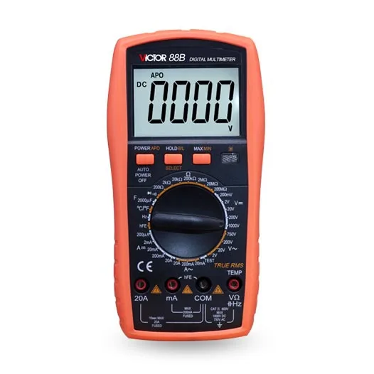 RUOSHUI VC88B  VC88E Digital Multimeter High-Precision Smart Electrician Repair Measurable Frequency Tester Meter Backlight