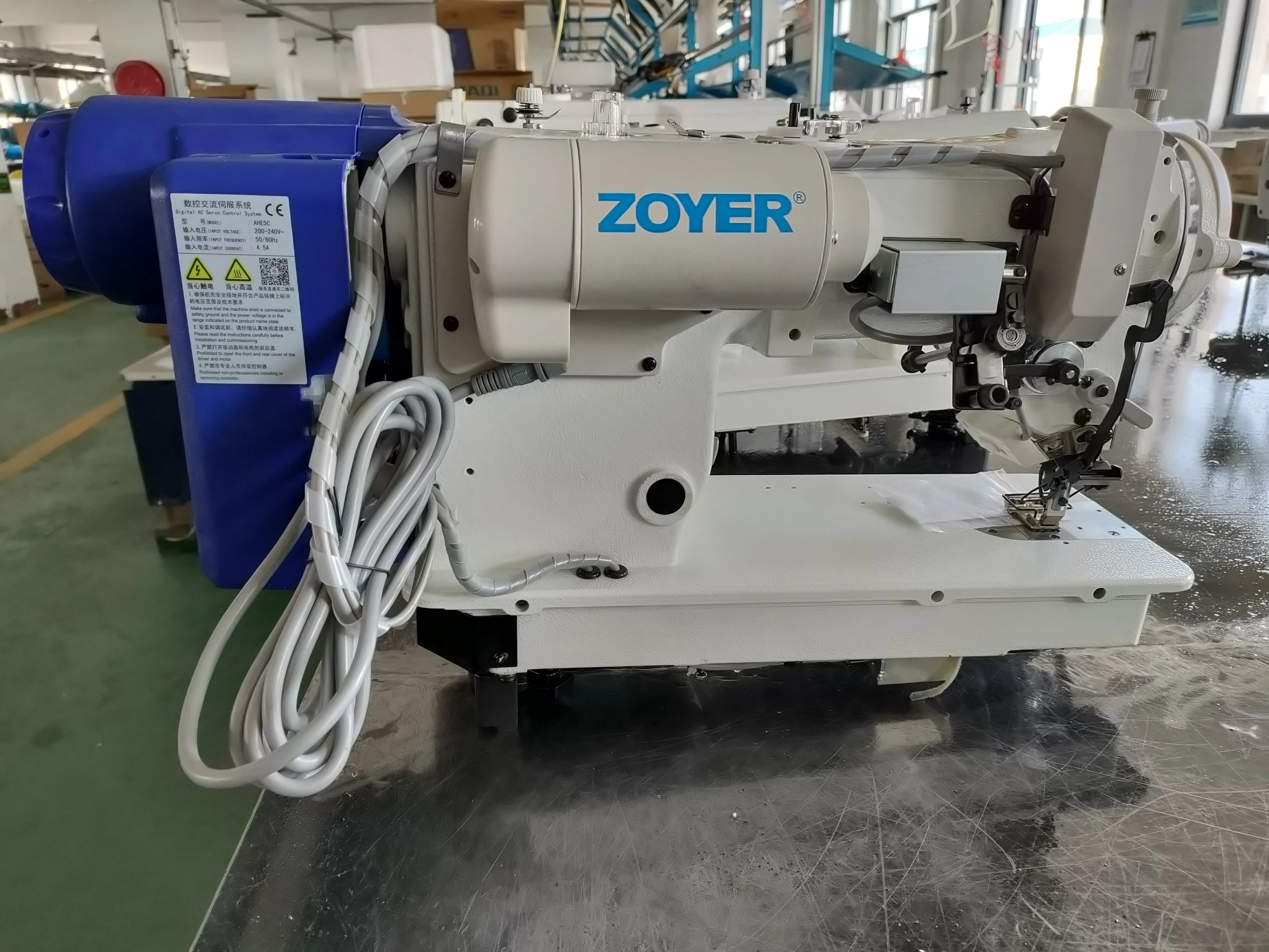 2022 ZOYER ZY-2284N-D4  Zigzag Sewing Machine  have  auto trimmer