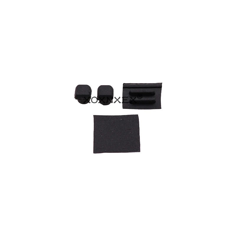 Rubber Feet Screw Feet Screw Cap Cover Set Replacement for DS Lite for NDSL Game Consol Screw Feet Rubber Pad