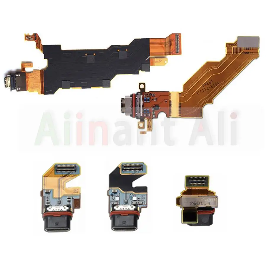 AiinAnt USB Dock Charging Connector Port Charger Flex Cable For Sony Xperia X XZ XZ1 XZ2 XZ3 Z3 Z4 Z5 Compact Premium Plus