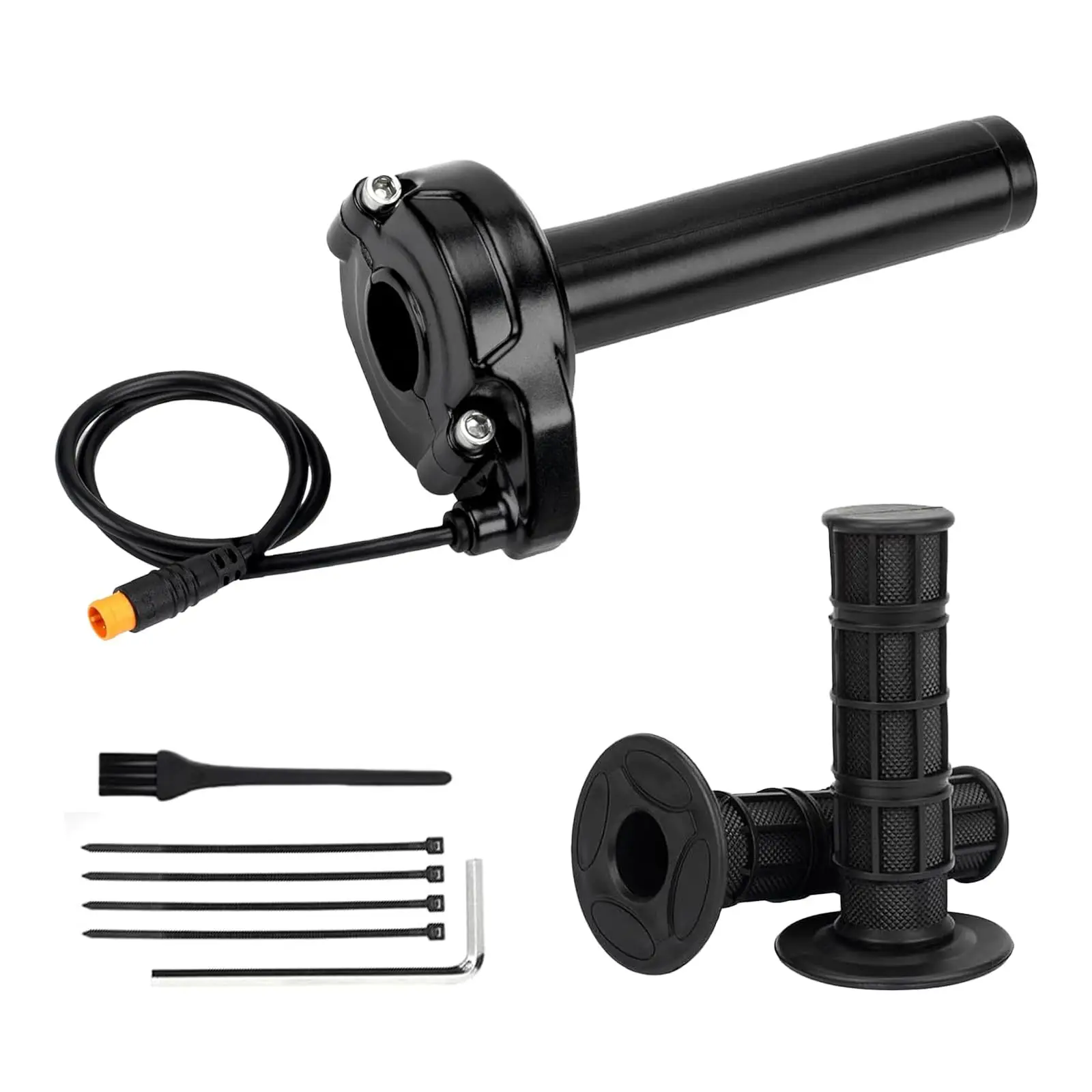 

Full Twist Throttle for Macfox 3Pin Surron Style Hall Sensor Anti-Slip Grip Kit 12V-72V