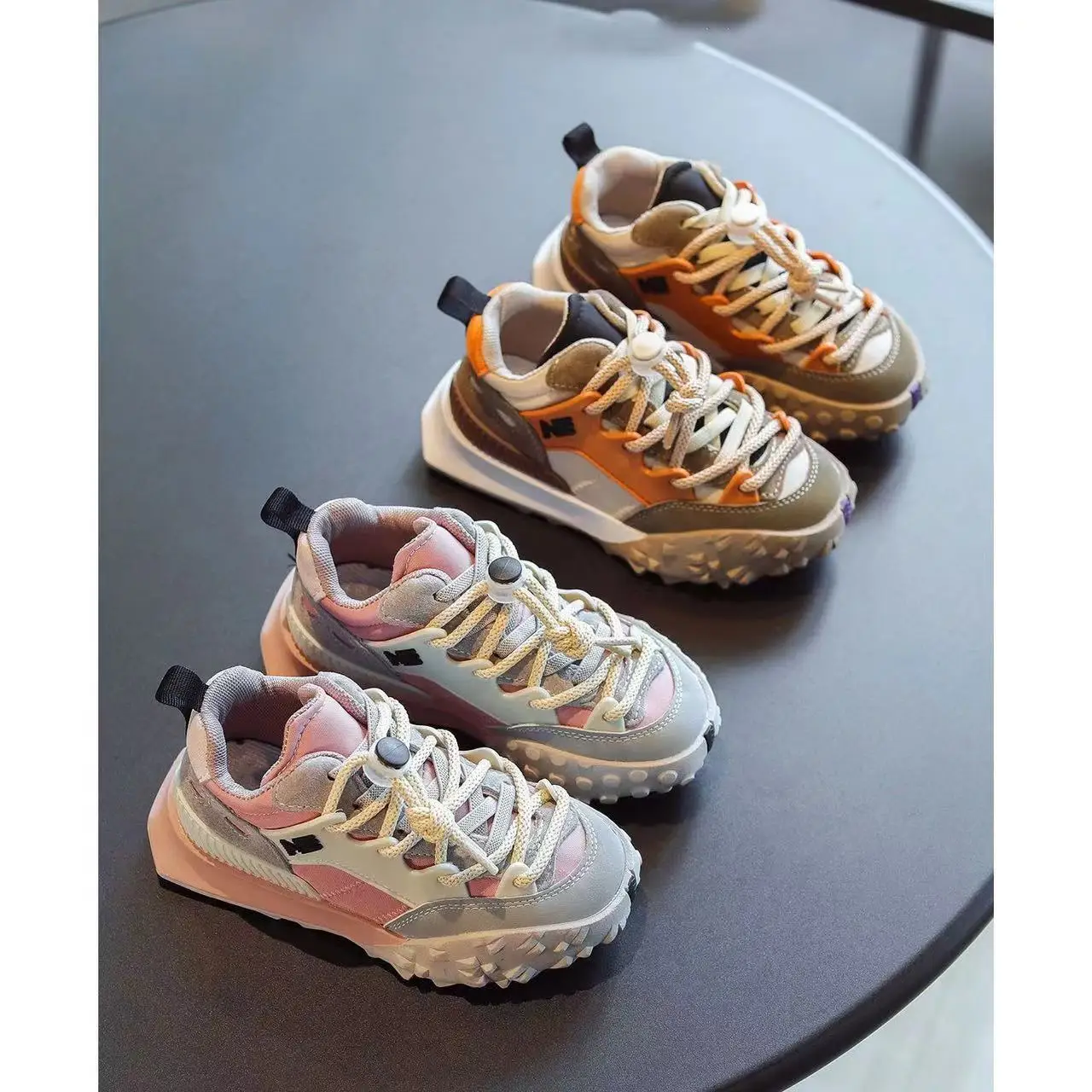 Children Spring Autumn Sneakers Boys Breathable Comfortable Running Shoes Girls Fashion Sports Casual Sneakers Baby Soft Shoes