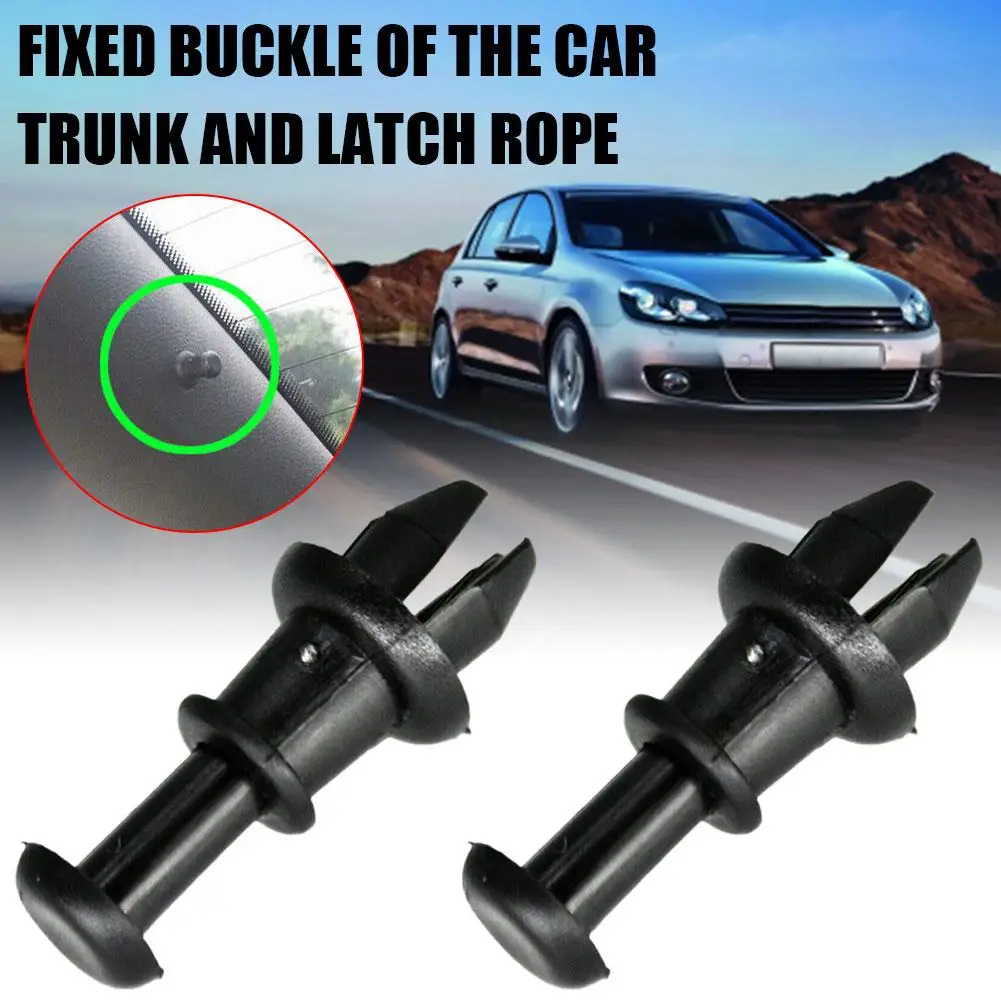 2pcs Car Clips Interior Accessories For Golf MK5 MK6 Tigaun MK1 Parcel Shelf Tray Fastener String Clamps Hook Pivot 1M6867574A