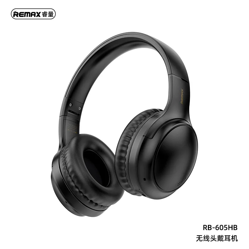 REMAX RB-605HB wireless Bluetooth 5.4 earphones for music playback, ensuring uninterrupted and faithful audio quality