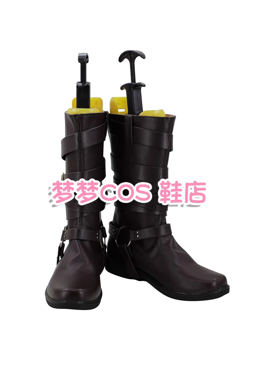 DMC 6 Dante Cosplay Costume Shoes Handmade Faux Leather Boots