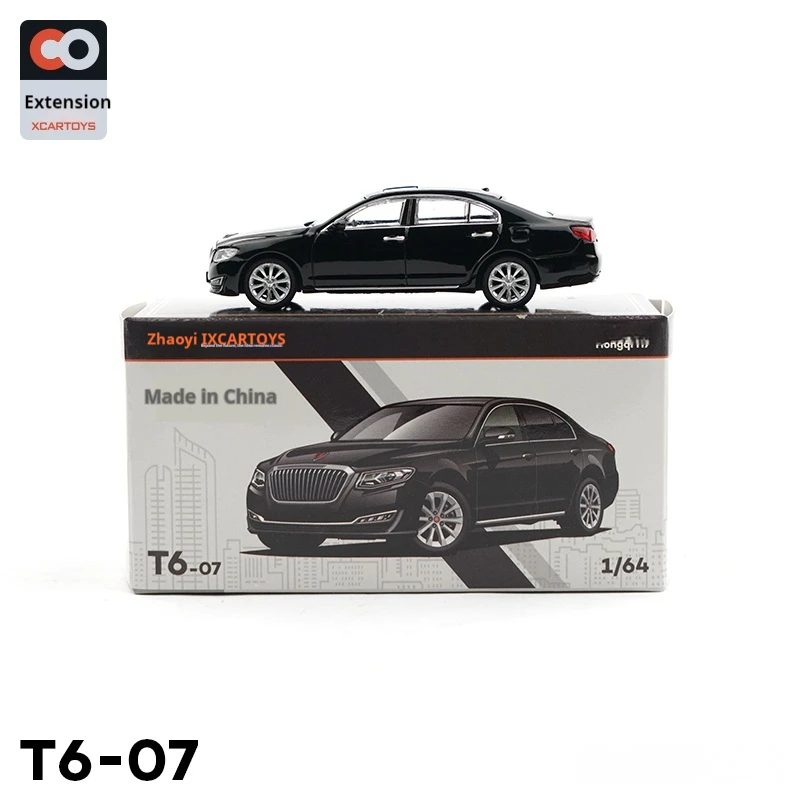 

Tuoyi Xcartoys 1:64 Scale Miniature Alloy Car Model H7 Sedan Black Toy for Children Birthday Gift Play Vehicle Collectible