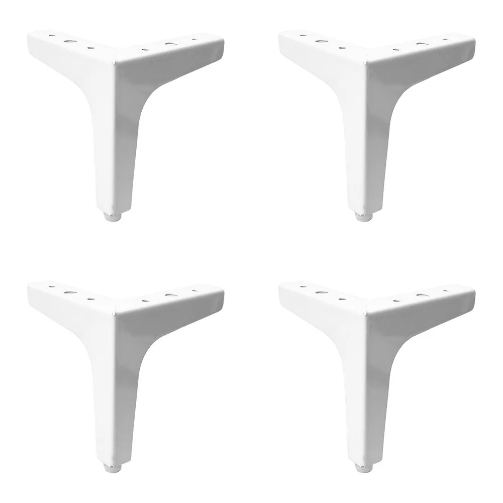 4 Pack Triangle Furniture Leg 15cm Modern Metal Furniture Legs For Cabinets Sofas And Tables Support Leg Hardware Accessories