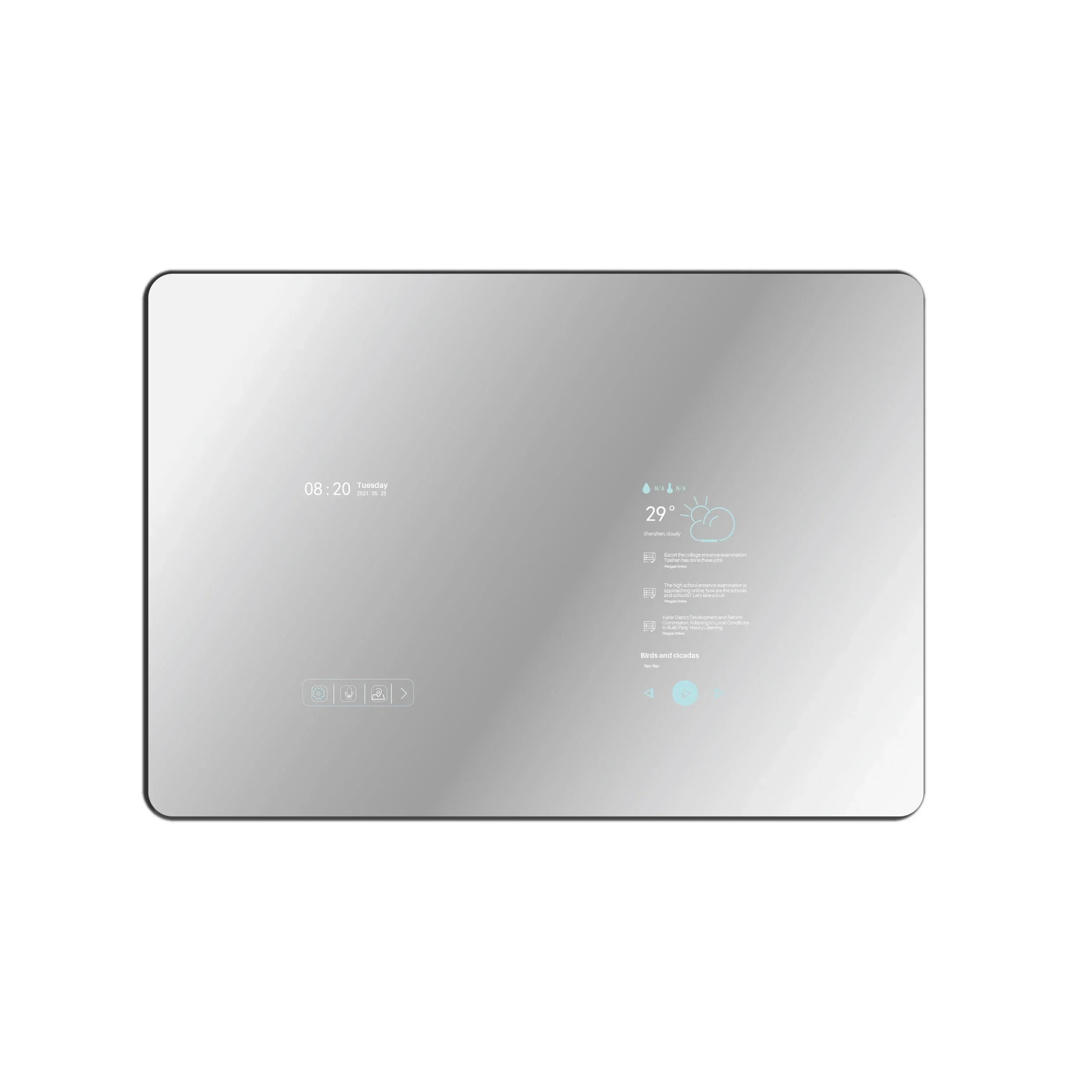 

New Model Smart Tv Touch Switch Screen For Hotel Bathroom Intelligent Wall Mounted Mirror