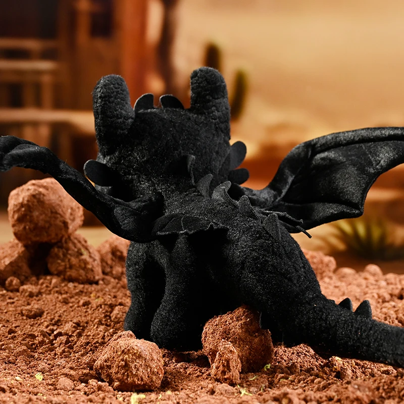 How to Train Your Dragon Toothless Plush Doll Anime Cartoon Pillows Car Pendant Cute Children's Gift Stuffed Animal Toy