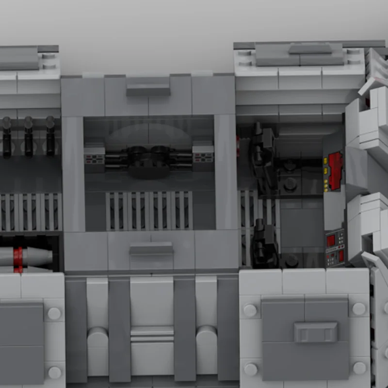 1368 pièces étoile combat artillerie mobile hovertank MOC personnaliser bloc de construction modulaire brique technologie bricolage jouet cadeau de noël