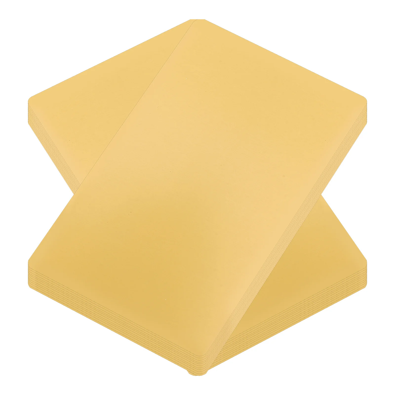 

50Pcs Gold Metal Engraving Blanks Aluminum Business Card Plates Multipurpose for Sublimation Marking Stylish Minimalist Design