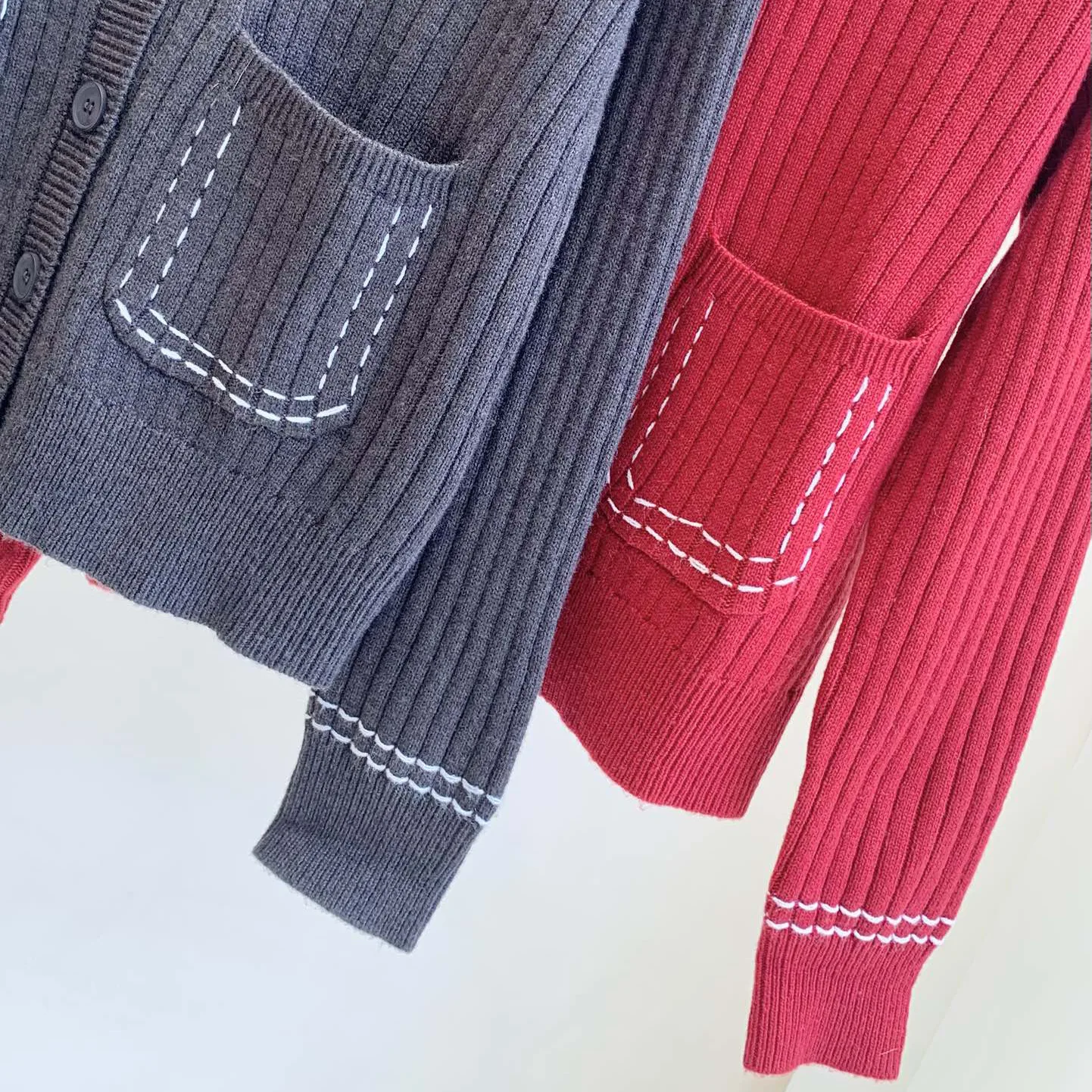 Herfst en winter nieuwe ronde hals vest trui wol stof casual hoge kwaliteit dameskleding