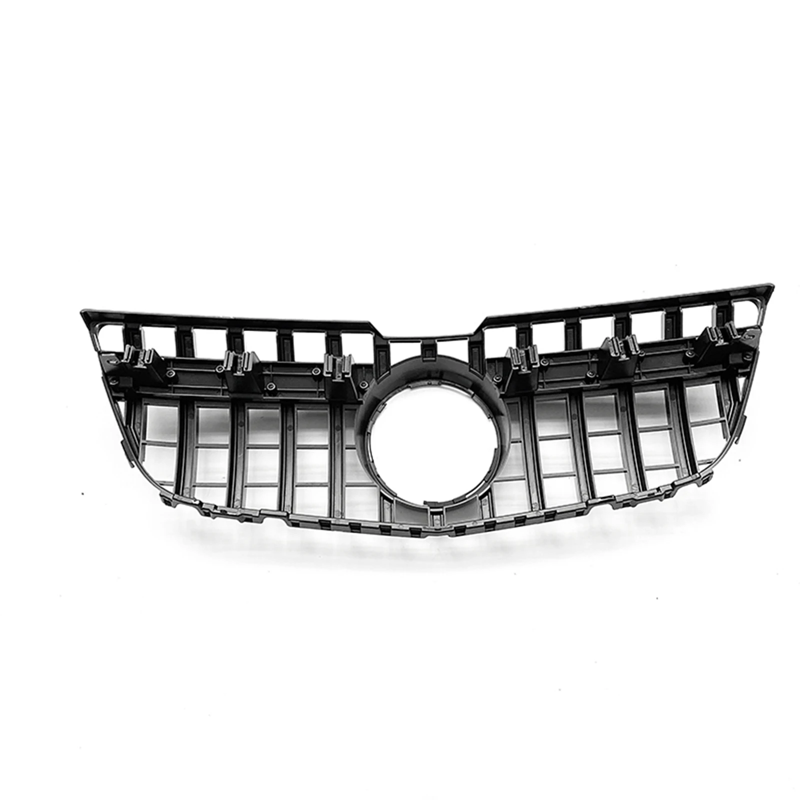 

Для Mercedes-Benz GLK-Класса X204 GLK250 GLK300 GLK350 2013-2015 4-дверный передний решетчатый гриль в стиле GT, верхняя сетка бампера/капота