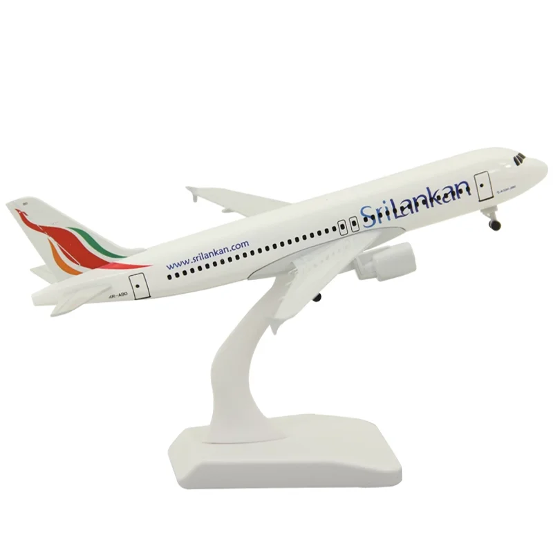 

Diecast 1:200 Scale Sri Lankan Airlines A320 Civil Aviation Alloy & Plastic Passenger Jet Model Toy Gift Collection Simulation