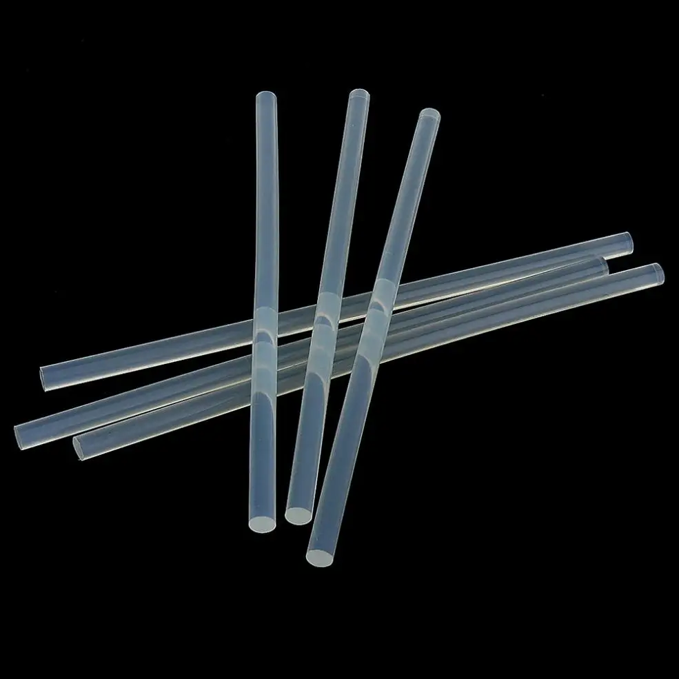 5-100pcs/Lot 7mm / 11mm Transparent Hot-melt Gun Glue Sticks for Heat Pistol Gun Adhesive DIY Tools Repair Alloy Accessories